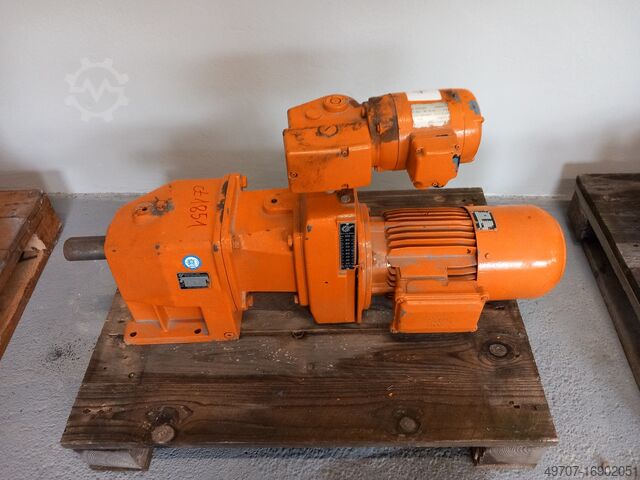 Variator gear motor gearbox Getriebebau NORD 32-RV30-90 L/8-2 BRE16