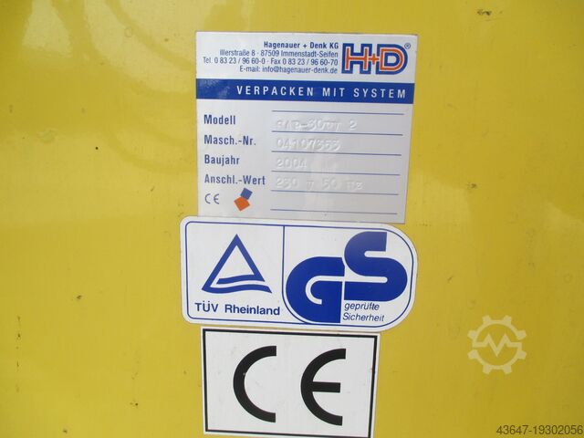 Pallet strapping machine Hagenauer SAP-30PV2