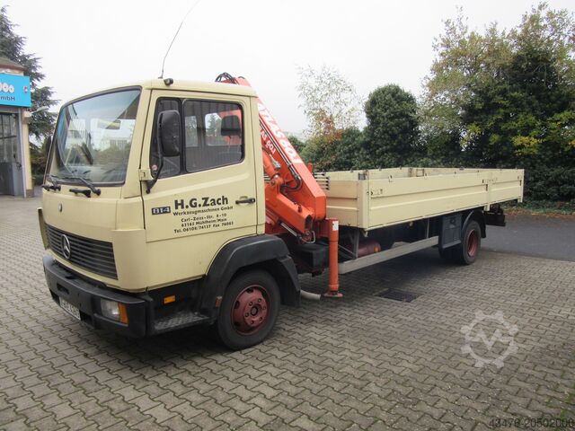 LKW mit Pritsche Ladekran ATLAS AK 60.1 Mercedes-Benz 814