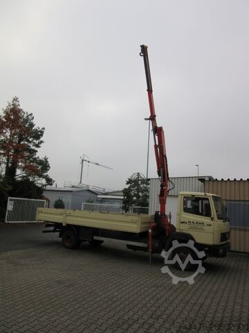 LKW mit Pritsche Ladekran ATLAS AK 60.1 Mercedes-Benz 814