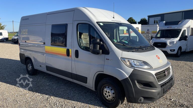 Wohnwagen/Wohnmobil Fiat Weinsberg Carabus 600 K | 4 Posti Letto | Completamente Attrezzato