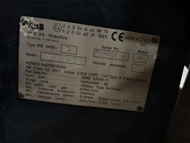 Industrieroboter ABB IRB5400