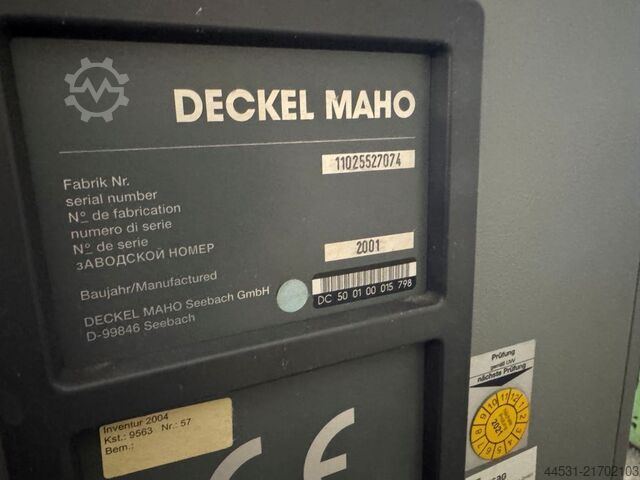 Universal-Bearbeitungszentrum Deckel Maho DMU 50 M