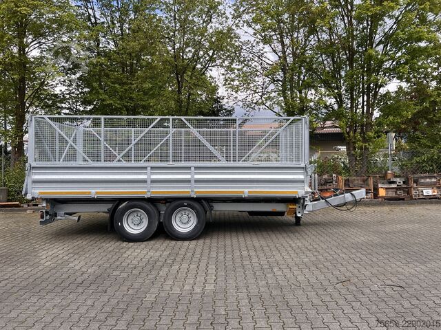 Kippanhänger Möslein TTD 14  5,70 m  14 t Tandem- Kipper Tieflader 5,70 m lang, Breite Reifen-- Neufahrzeug --