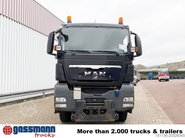 Tipper truck MAN TGA 26.400 6x6 BB, Winterdienstausstattung