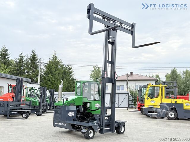 Four-way forklift Combilift C4500 DIESEL DUPLEX WIDE FORK POSITIONER