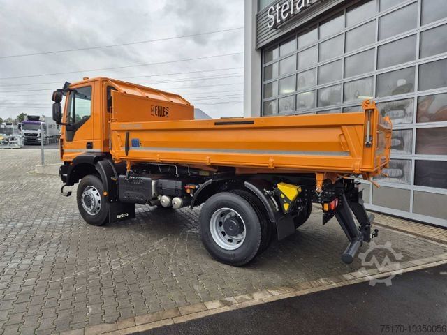 Tipper truck IVECO ML150E28W 4x4 Meiller Dreiseitenkipper 2xAHK
