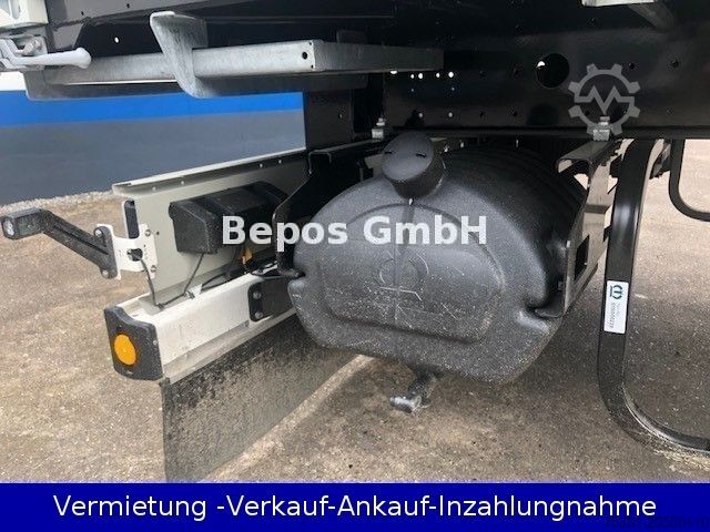 Open semitrailer with tarp KRONE SD - Profi Liner-PK-SAF-Bordwandsieder-Rungen