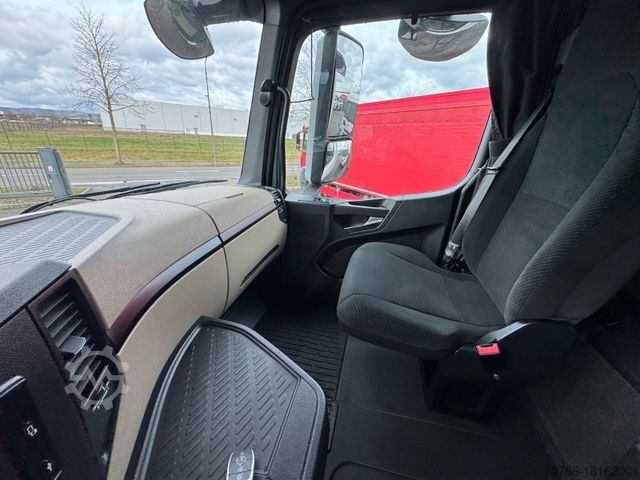 Flatbed truck with tarp MERCEDES-BENZ ACTROS 2545 / GIGA / RETARDER  / LENKACHSE / LBW