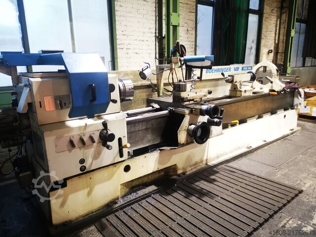 Leit-/Zugspindeldrehmaschine VDF-BOEHRINGER DUE 560