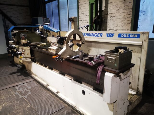 Leit-/Zugspindeldrehmaschine VDF-BOEHRINGER DUE 560