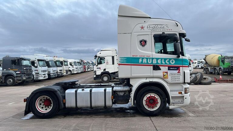 Standard tractor Scania G 480 (EURO 5 / 2 TANKS / BELGIAN TRUCK / RETAR...