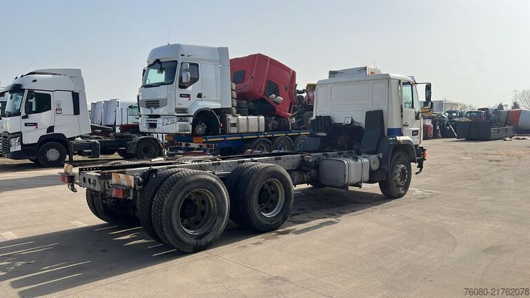 Chassis cab MAN LE 26.284 (6X4 / STEEL SUSP. / LAMES / MANUAL G...
