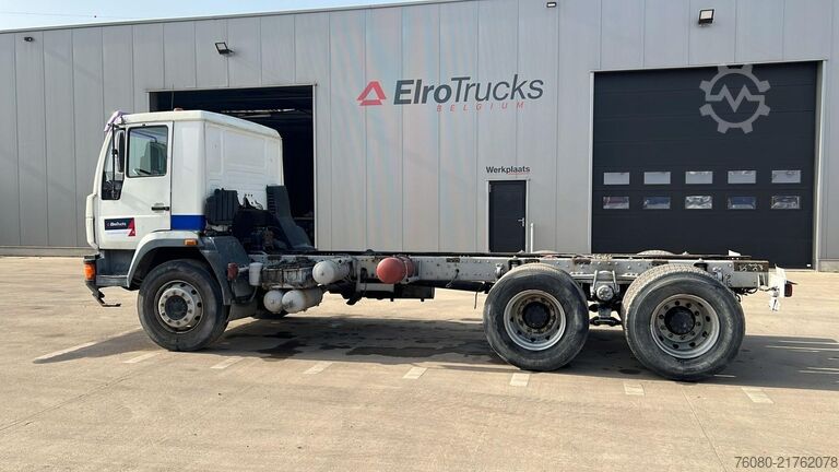 Chassis cab MAN LE 26.284 (6X4 / STEEL SUSP. / LAMES / MANUAL G...