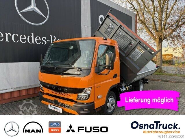 Kastenwagen hoch FUSO Canter 3C15 3-Seitenkipper Klima, AHK 3,5t