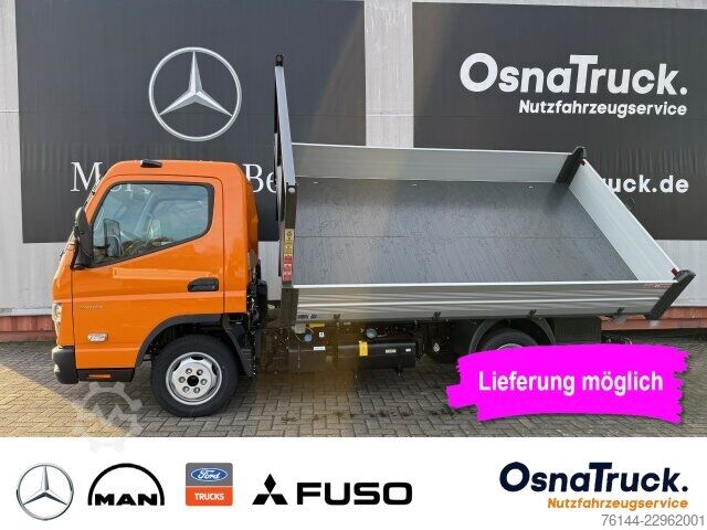 Kastenwagen hoch FUSO Canter 3C15 3-Seitenkipper Klima, AHK 3,5t