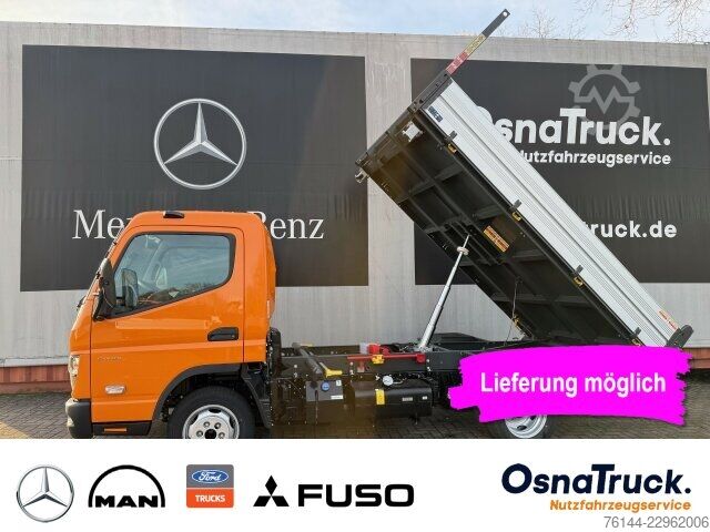 Kastenwagen hoch Mitsubishi 3C15 3-Seitenkipper Klima, AHK 3,5t,Diff.-Sperre