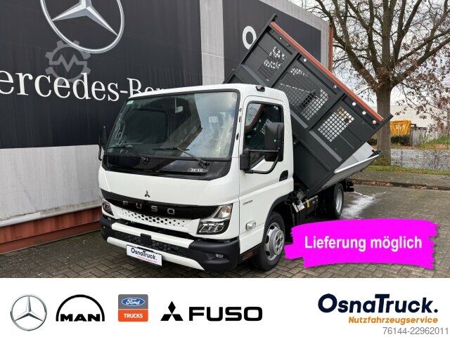 Kastenwagen hoch FUSO Canter 3C15 3-Seitenkipper Klima, AHK 3,5t