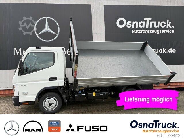 Kastenwagen hoch FUSO Canter 3C15 3-Seitenkipper Klima, AHK 3,5t