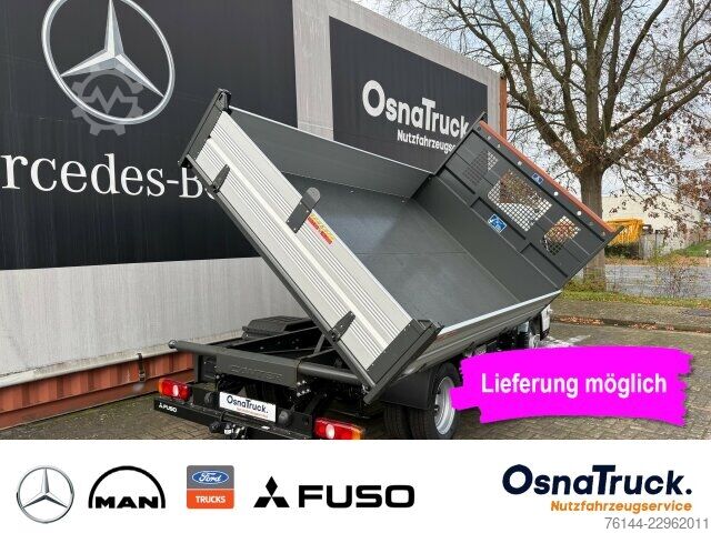 Kastenwagen hoch FUSO Canter 3C15 3-Seitenkipper Klima, AHK 3,5t