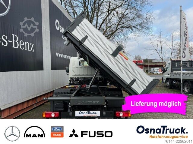 Kastenwagen hoch FUSO Canter 3C15 3-Seitenkipper Klima, AHK 3,5t