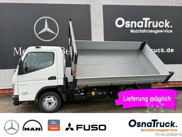 Kastenwagen hoch Mitsubishi Canter 3C15 3-Seitenkipper Klima, AHK 3,5t