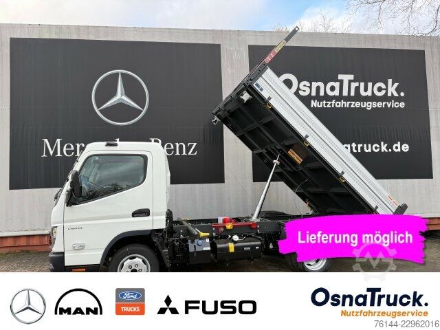 Kastenwagen hoch Mitsubishi Canter 3C15 3-Seitenkipper Klima, AHK 3,5t