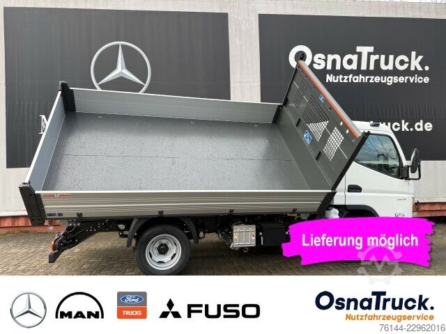 Kastenwagen hoch Mitsubishi Canter 3C15 3-Seitenkipper Klima, AHK 3,5t