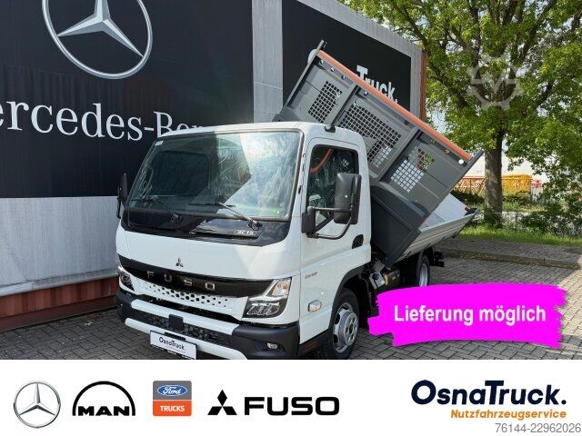 Kastenwagen hoch Mitsubishi Canter 3C15 AMT 3-Seitenkipper Automatik,AHK3,5t