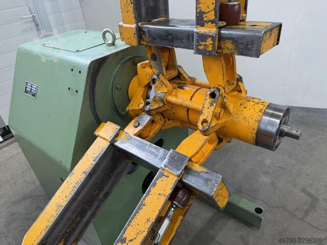 Abwickelhaspel für Coilmaterial bis 2000 kg, Abcoiler, Auf- und Abwickelhaspel, DREHER - DIMECO 2370 BF