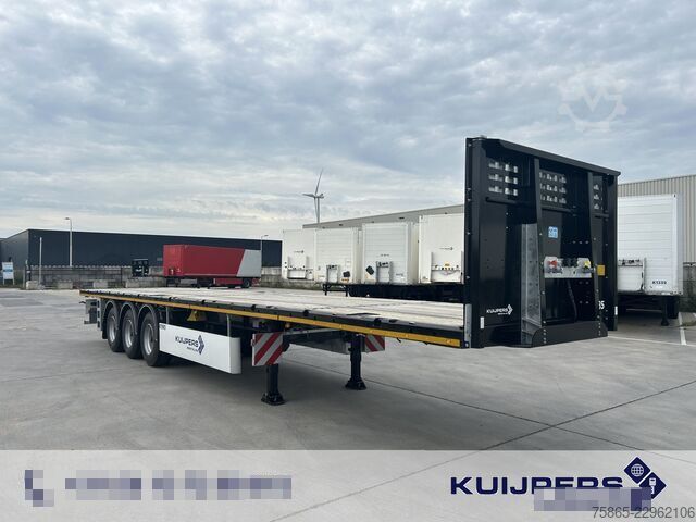 Plattformanhänger Kässbohrer Maxima XS / 2026 / Plateau - Flat Bed / Rongen ...