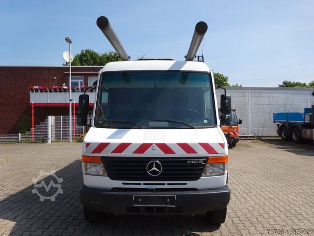 High top van MERCEDES-BENZ 616D Vario Kastenwagen 4x2