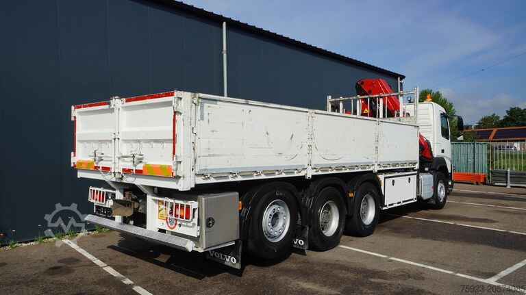 Crane truck Volvo FMX 460 8X4 OPEN BOX WITH HIAB X-HIPRO 232 E-3 ...