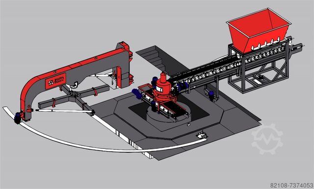 Concrete Pipe Machine ZİM Mühendislik ZIM A SERIES