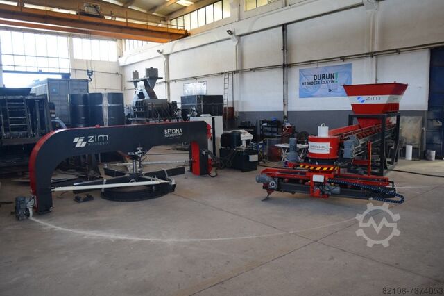 Concrete Pipe Machine ZİM Mühendislik ZIM A SERIES