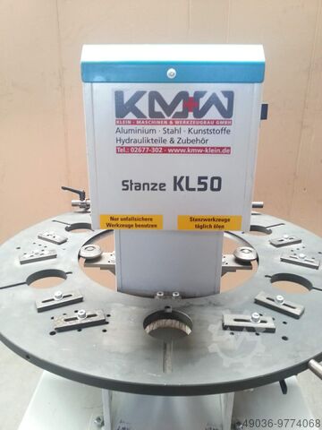 Hydro-Pneumatische Stanzmaschine Klein Maschinen & Werkzeugbau KL 50-RV