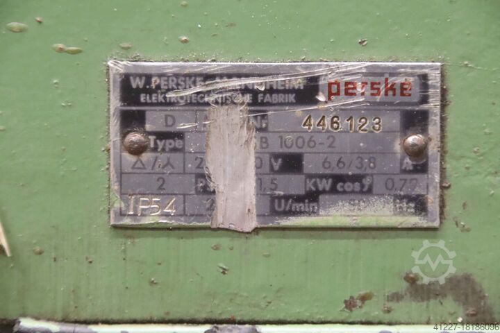 Quill machining unit 1.5 kW Perske Hub 55 mm