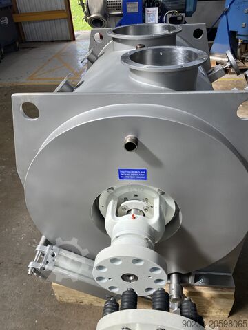 600 Litre Morton Model FKM600 Stainless Steel Jacketed Ploughshare Type Mixer MORTON FKM600