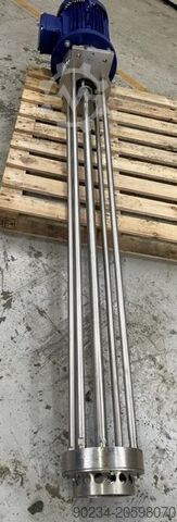 11 kW Greaves Model SH 15 Stainless Steel High Shear Mixer, Used Refurbished GREAVES SH 15