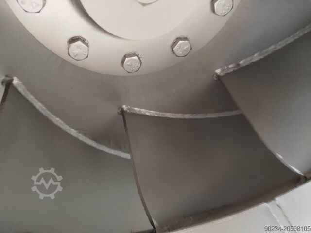 18000 CMH 7000 Pa Pressure ELEKTROR Stainless Steel Radial Centrifugal Fan, 55 KW ELEKTROR Stainless Steel Radial Ventilator/fan