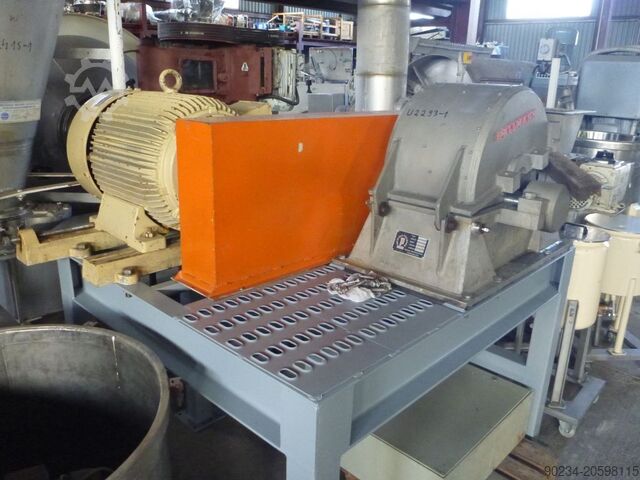 75 KW Pallmann Type PHM 600-350 Stainless Steel Hammer Mill PALLMANN PHM 600-350