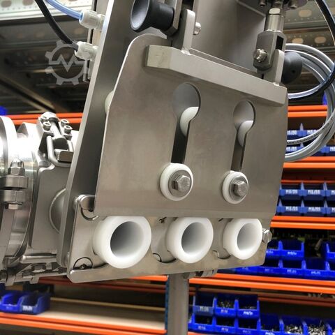 Automatic filling flow divider, 3-exits Barsso Product stroomverdeler, 3-uitgangen