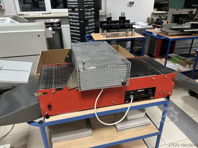 Thermographic machine Adana Mo. 318 Thermographic machine Adana Mo. 318 for relief printing