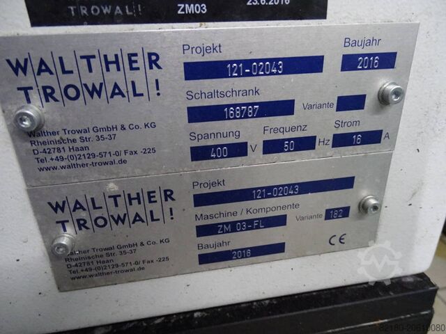 Gleitschleifanlage Walther Trowal ZM03-FL