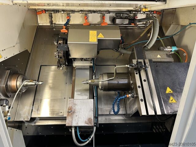 CNC lathe Spinner PD 32S + Fanuc Robot
