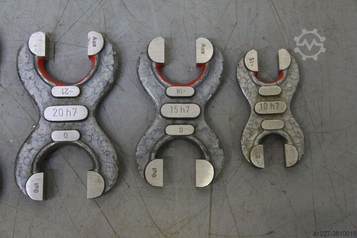 Rachenlehre 26 Stück Friedehorst 10-50 mm