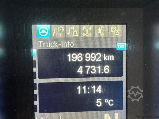 Beverage truck MERCEDES-BENZ ANTOS 2536 L / AHK / LBW / LENKACHSE