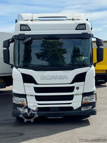 Beverage truck SCANIA P 320 / LBW / 2 x AHK / LENKACHSE / 18 PAL