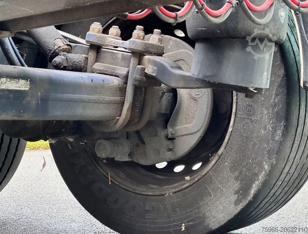 Swap body semitrailer Burg BPO 15-27 CCXHX BPW AXLES DISC BRAKES 40 FT