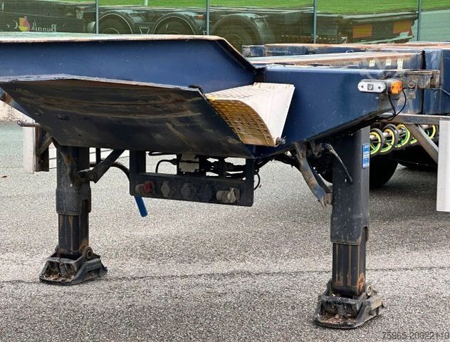 Swap body semitrailer Burg BPO 15-27 CCXHX BPW AXLES DISC BRAKES 40 FT